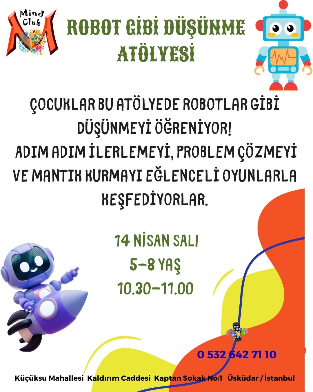 Robot Gibi Düşünme Atölyesi