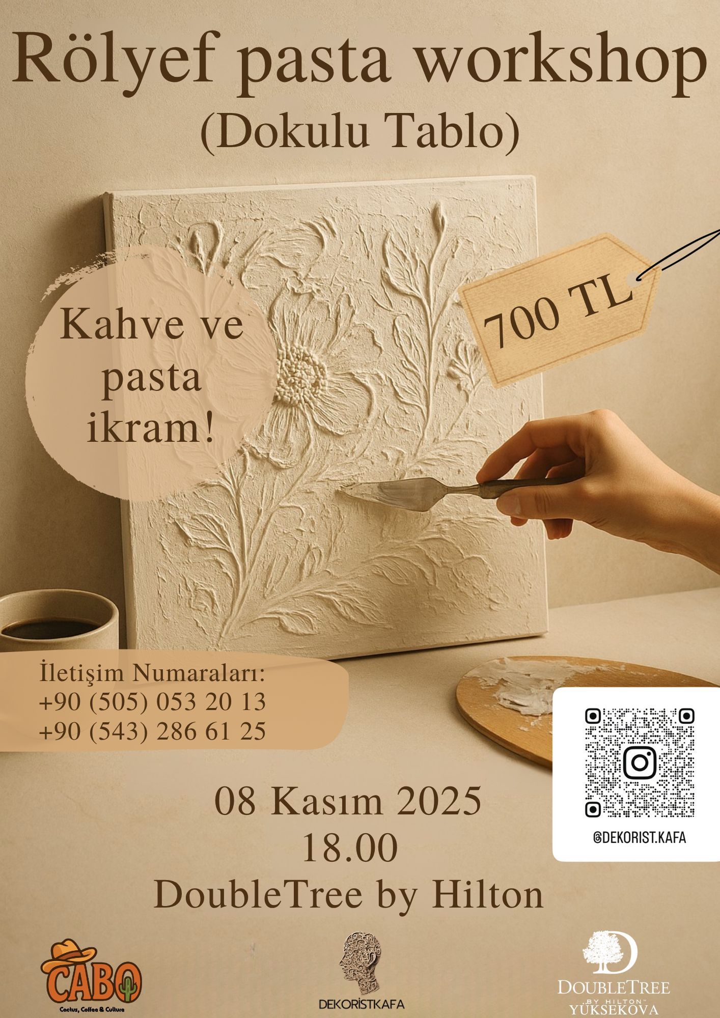 Rölyef Pasta Workshop