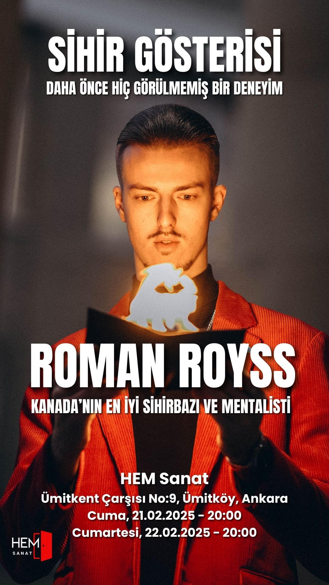 Roman Royss Sihir Gösterisi
