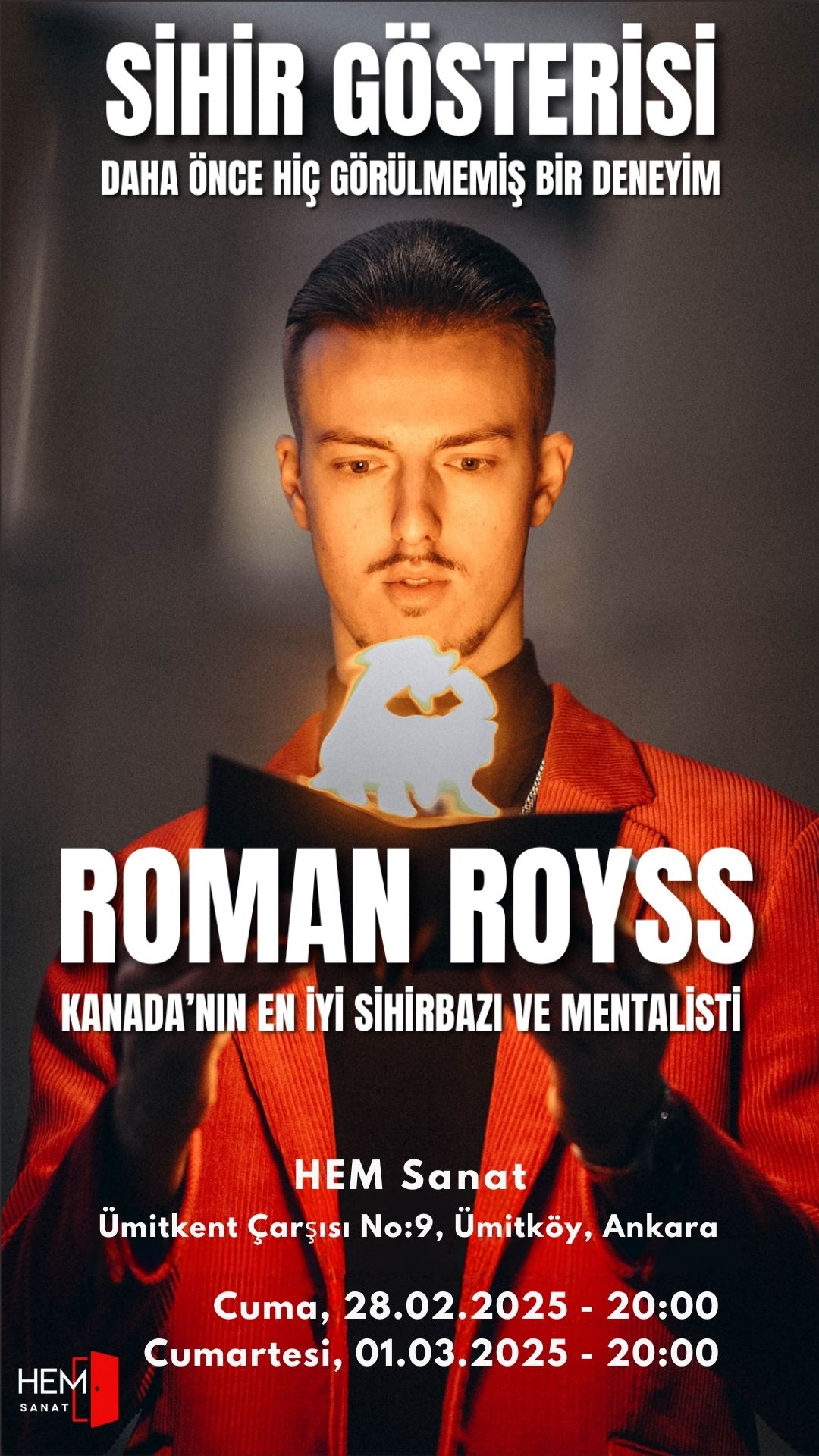 Roman Royss Sihir Gösterisi