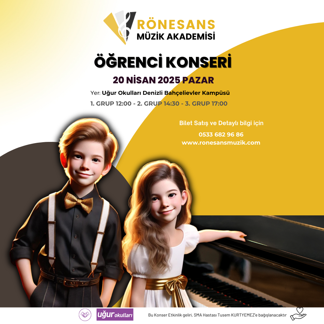 Rönesans Müzik Akademisi Özel Yardım Konseri-20 Nisan 2025