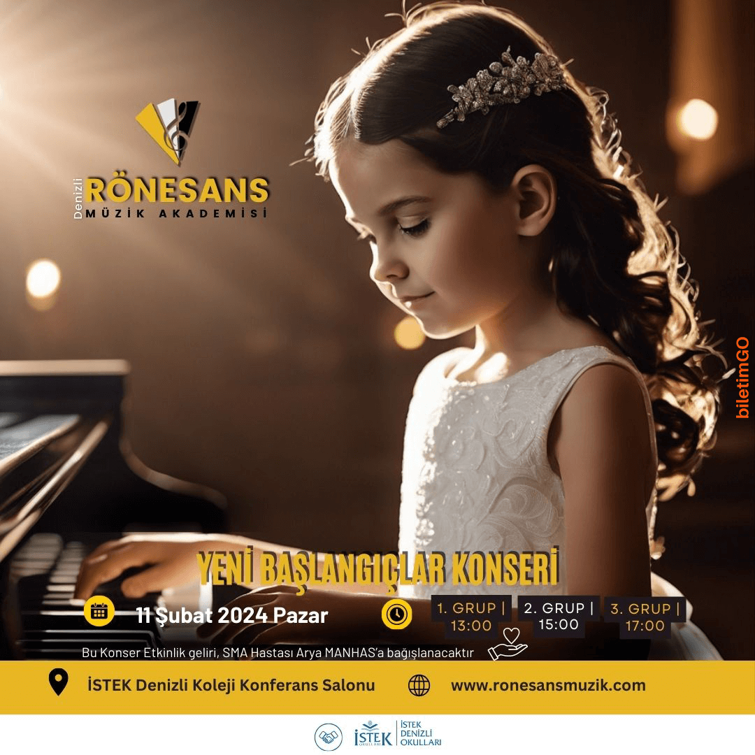 Rönesans Müzik Akademisi Özel Yardım Konseri