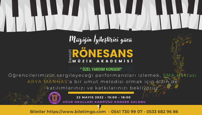 Rönesans Müzik Akademisi Özel Yardım Konseri
