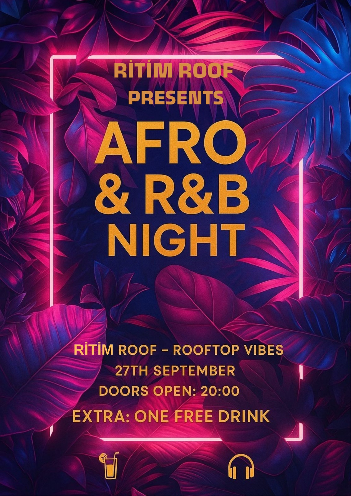Rooftop Party Afro,R&B