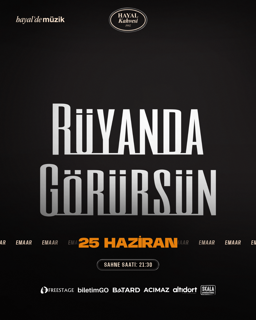 RÜYANDA GÖRÜRSÜN KONSERİ