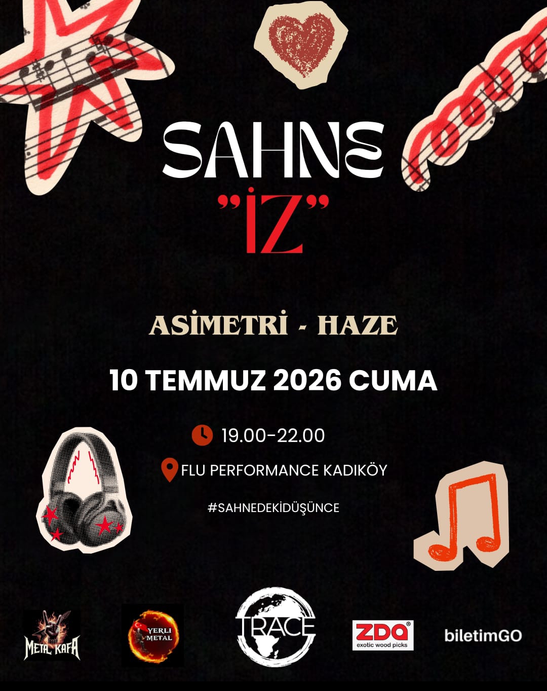 SAHNE İZ - ASİMETRİ & HAZE
