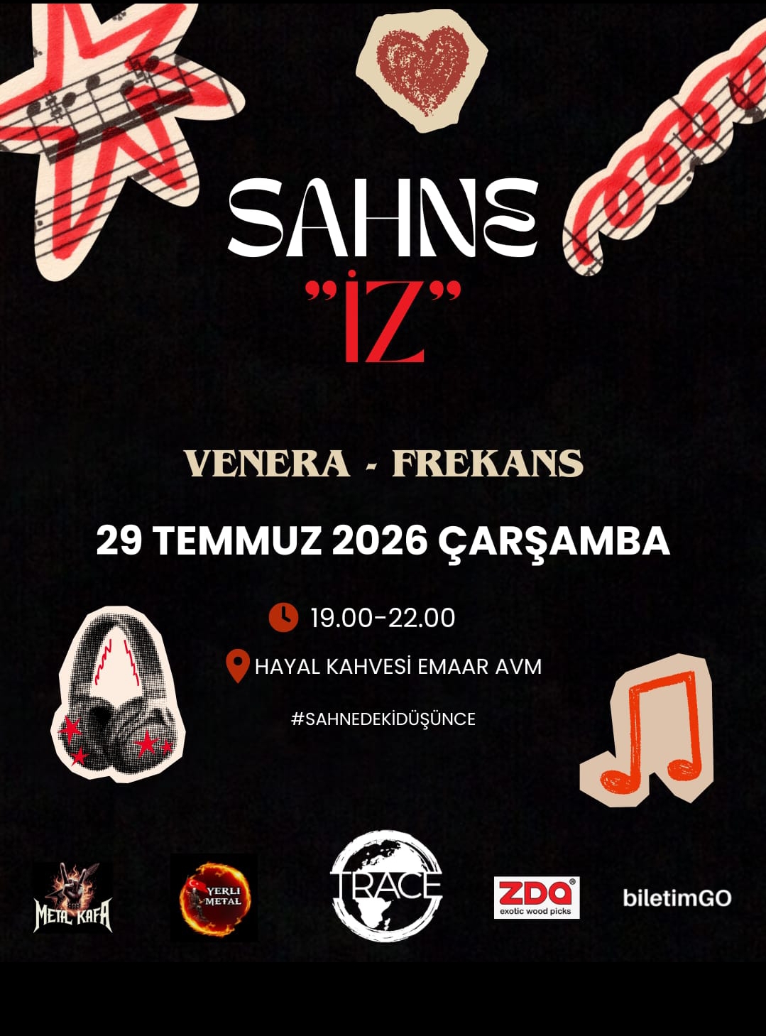 SAHNE İZ: VENERA & FREKANS