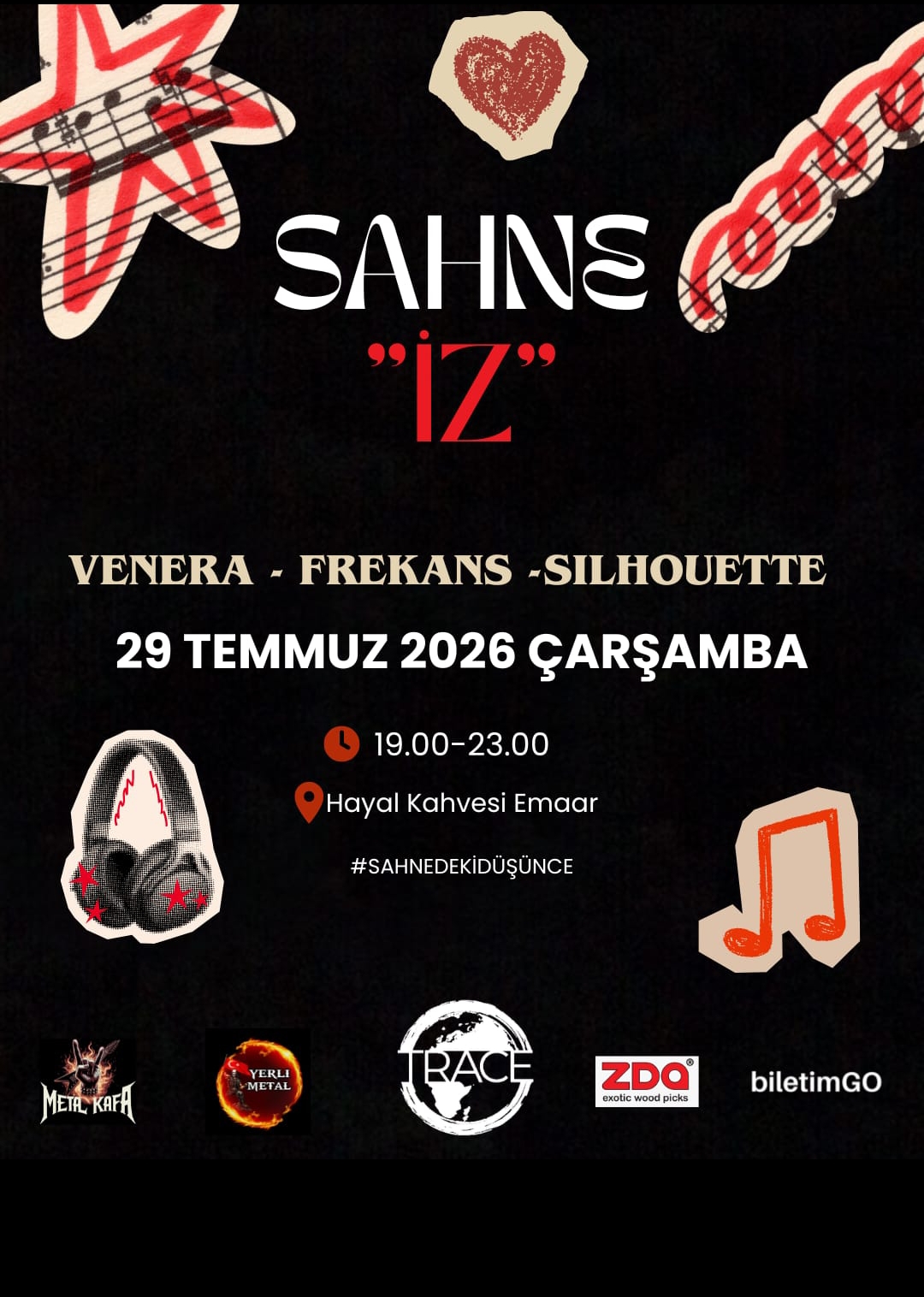 SAHNE İZ: Venera - Frekans - Silhouette