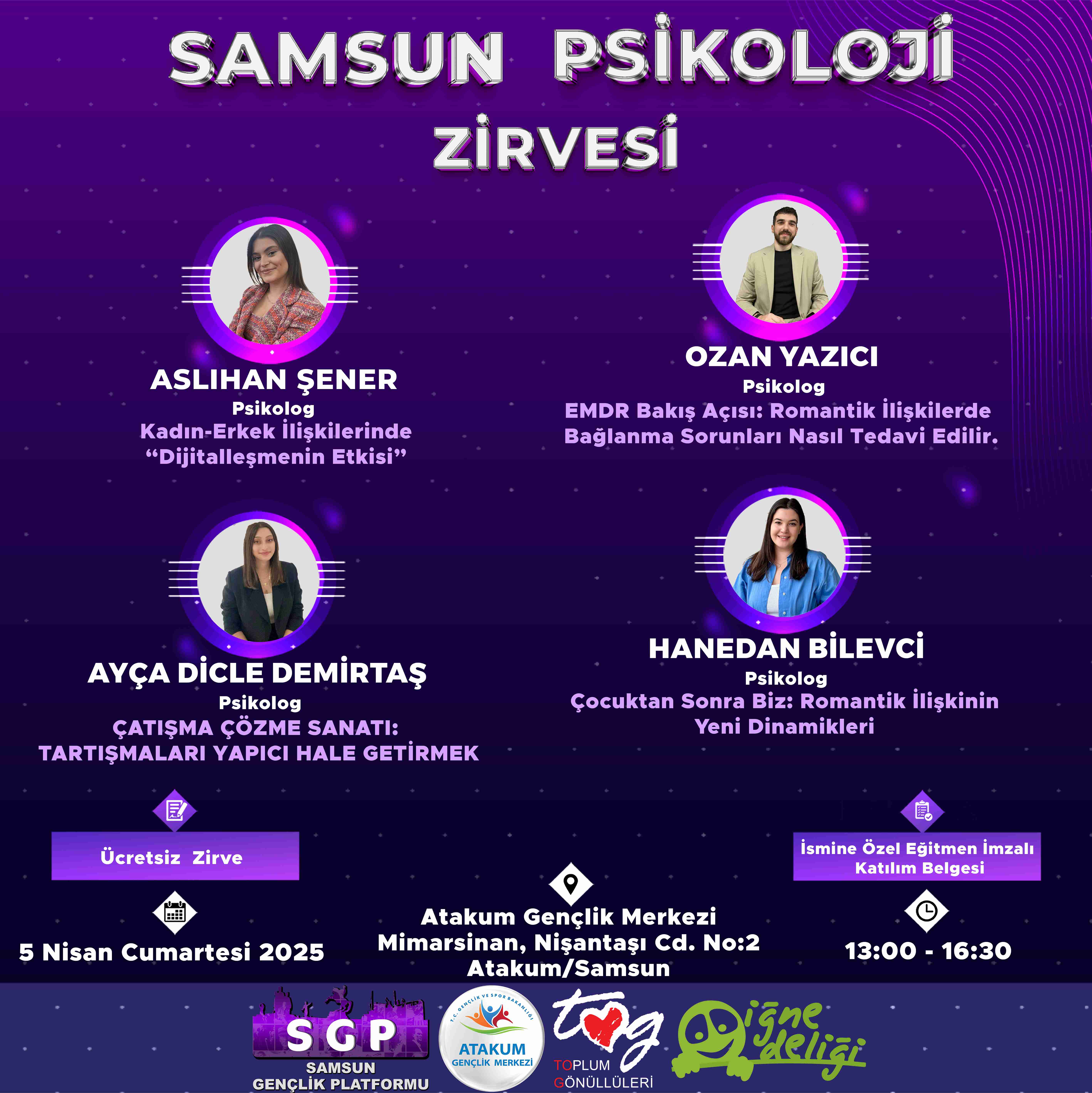 Samsun Psikoloji Zirvesi / Kadın - Erkek İlişkileri