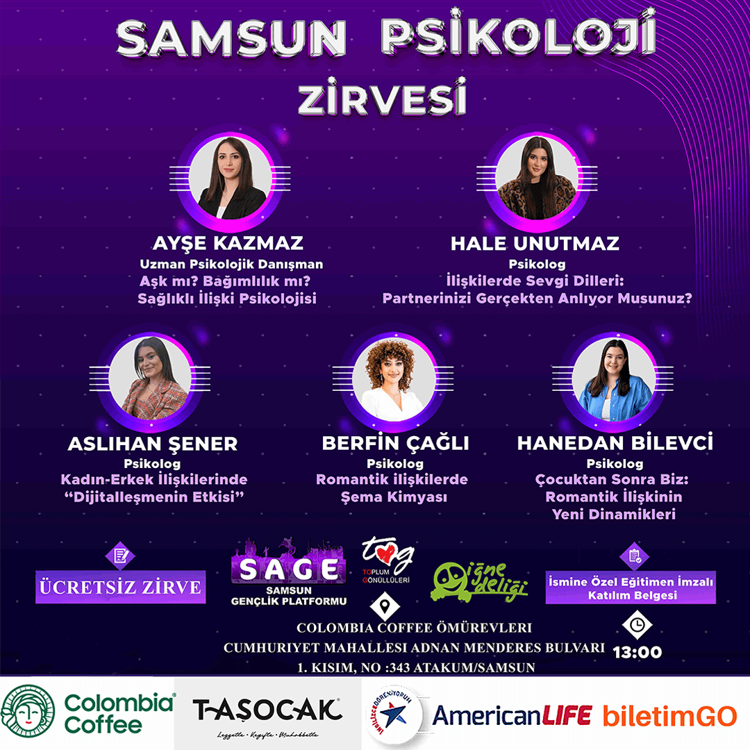 Samsun Psikoloji Zirvesi / Kadın - Erkek İlişkileri