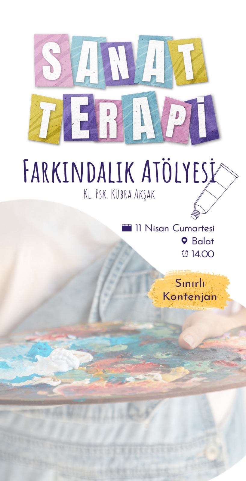 Sanat Terapisi Farkındalık Atölyesi