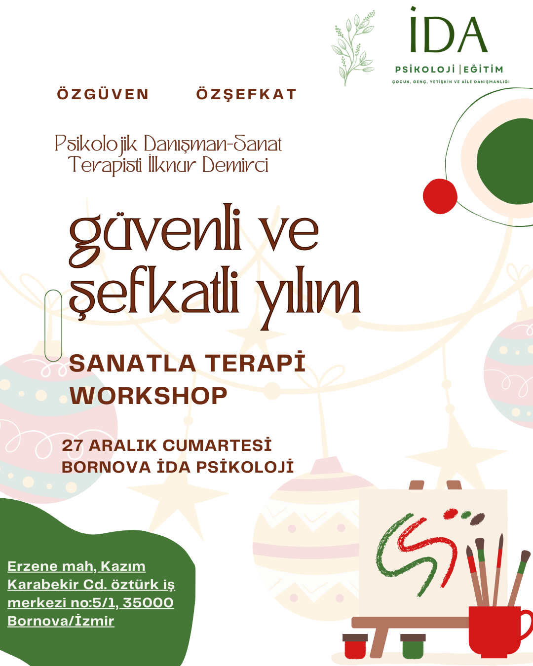 Sanat Terapisi: Yeni Yıla Hazırlık