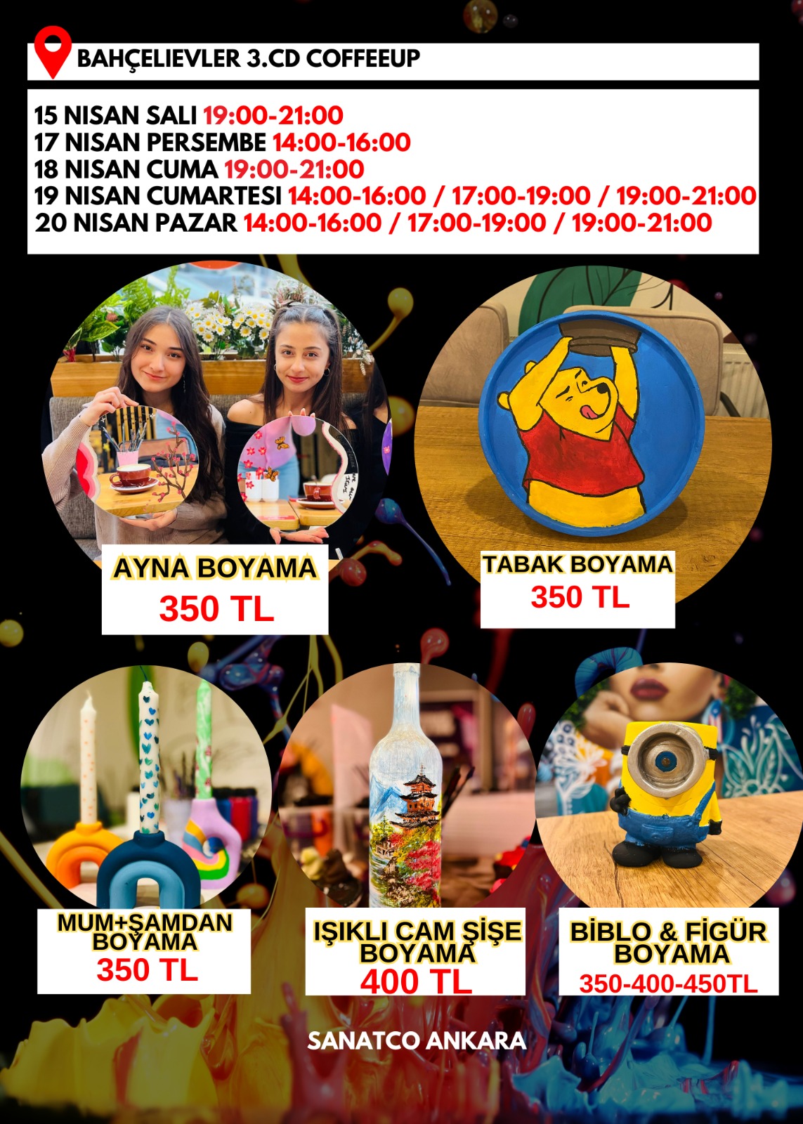 Sanatco Workshop Etkinlikleri - Cuma