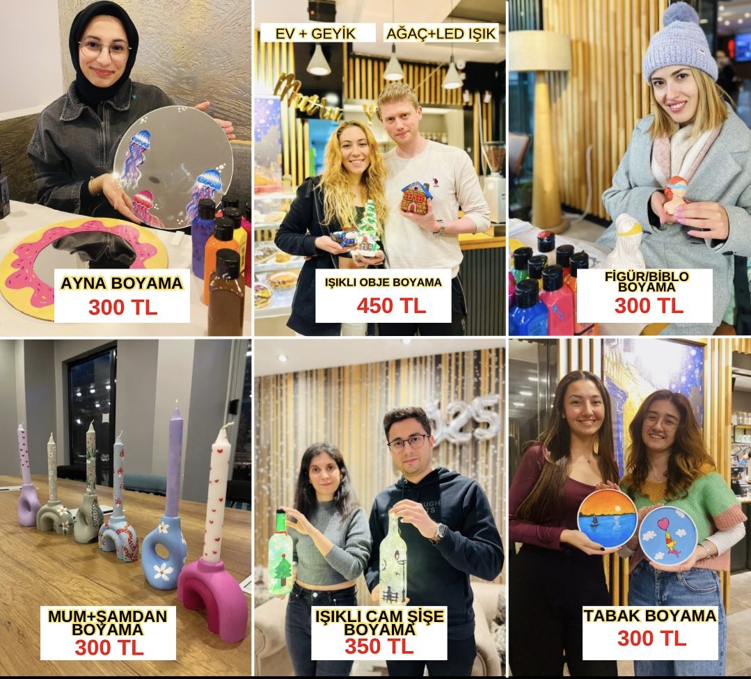 Sanatco Workshop Etkinlikleri - Cuma - Bahçelievler