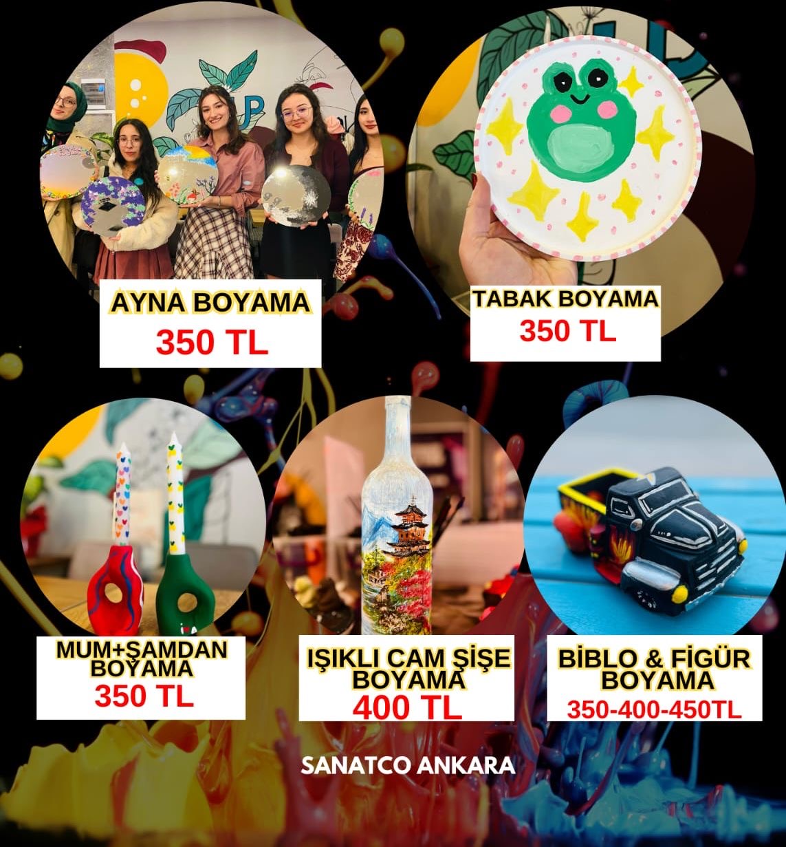 Sanatco Workshop Etkinlikleri - Salı
