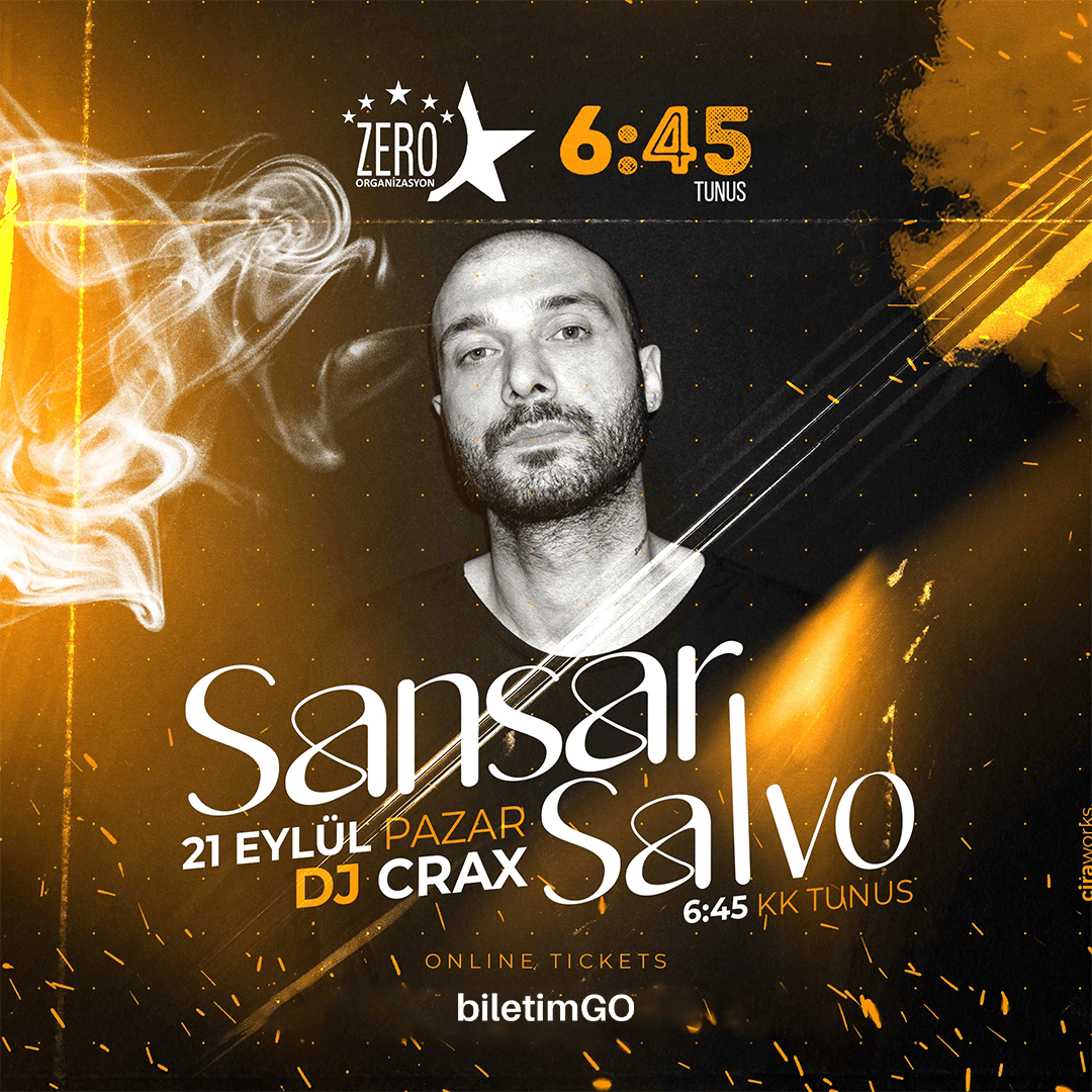 Sansar Salvo 6:45 KK Ankara Konseri