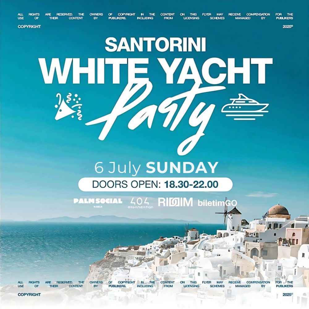 Santorini Yacht Party
