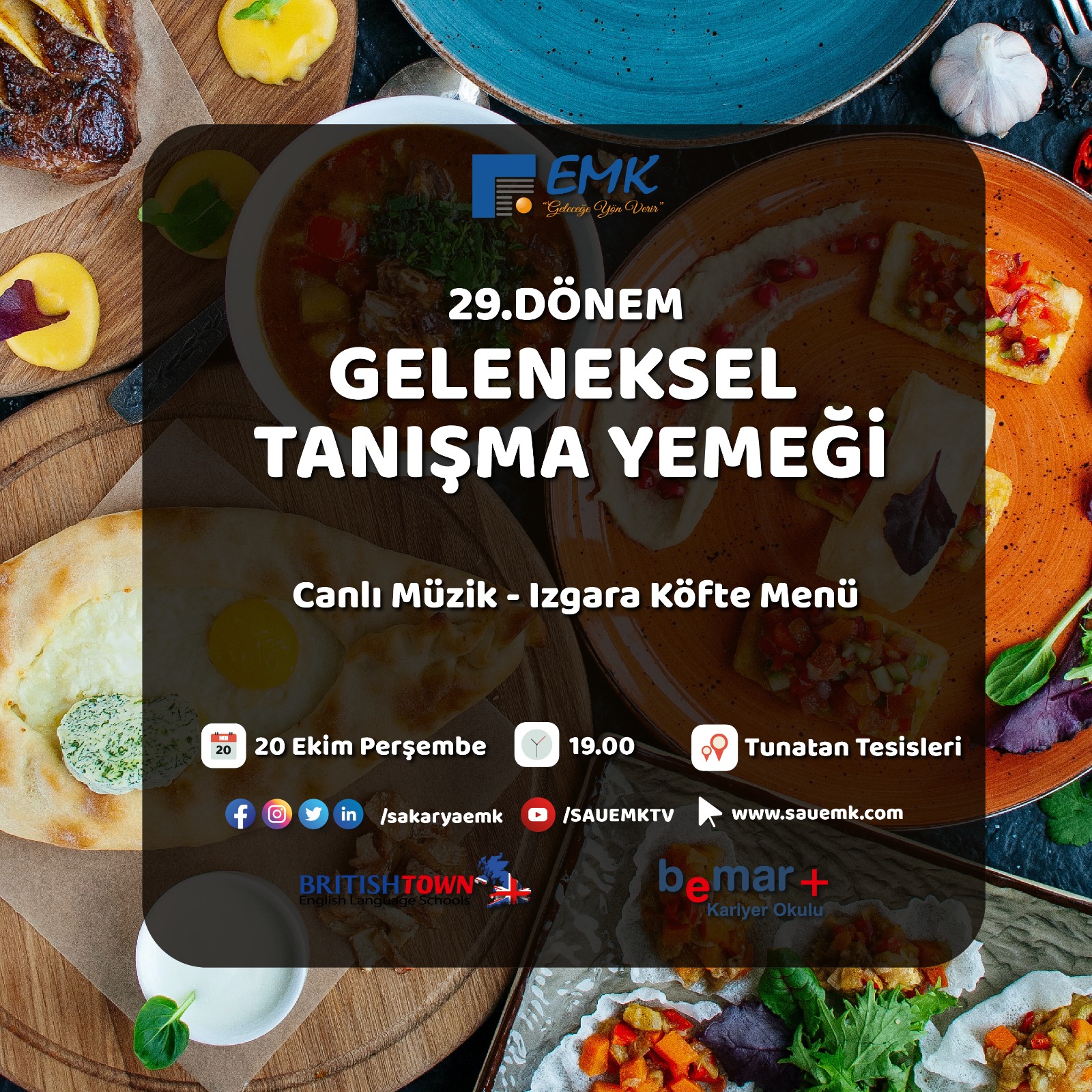 SAÜEMK 29. Dönem Tanışma Yemeği