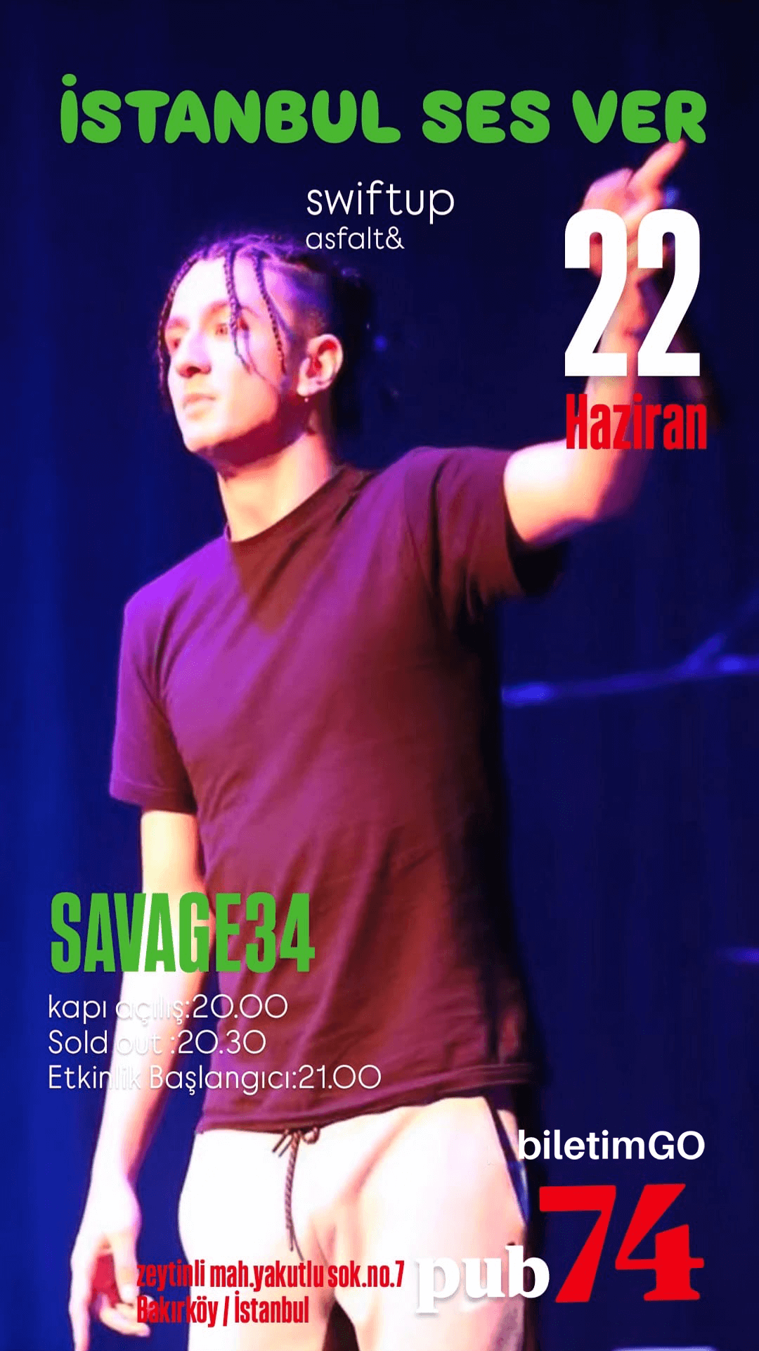 Savage34 - Rap Performance