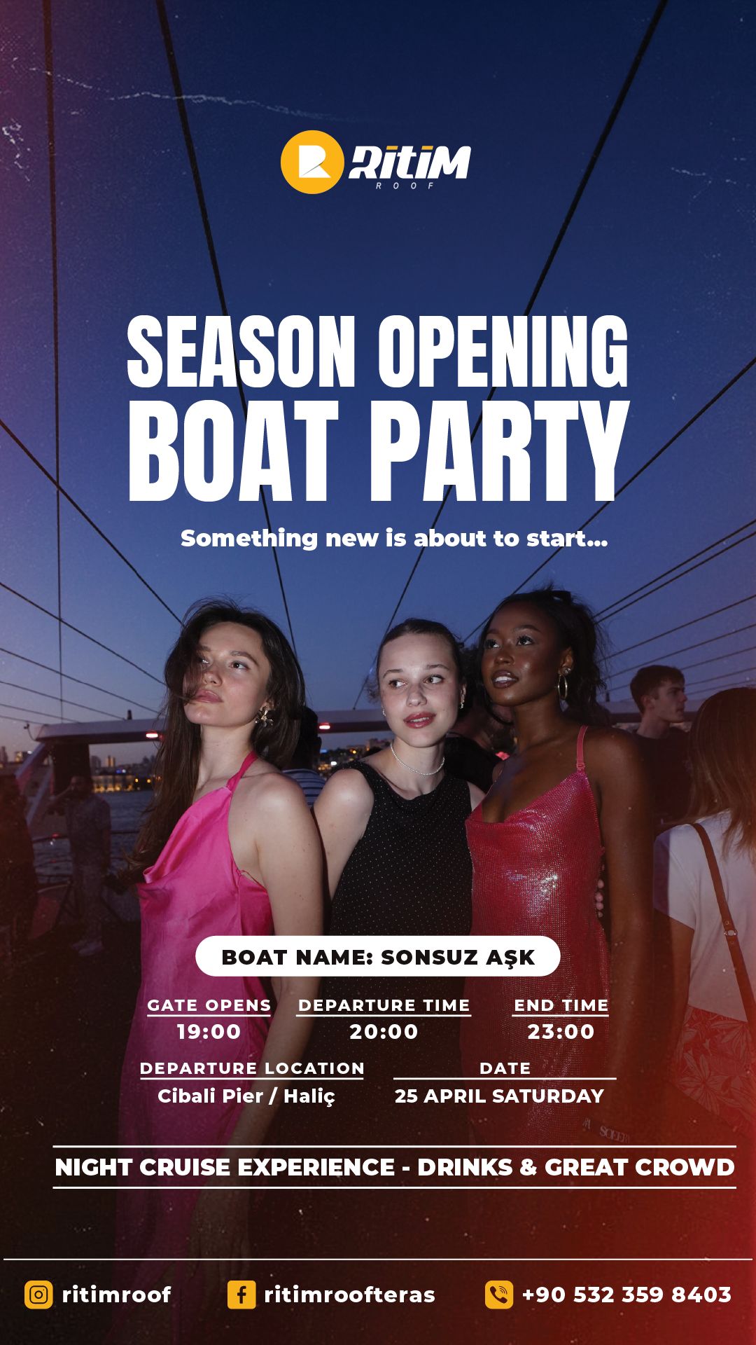 SEASON OPENING BOAT PARTY