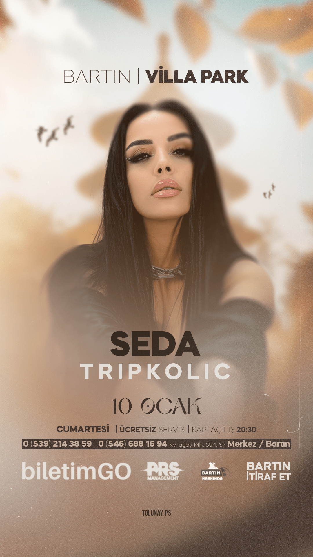 SEDA TRİPKOLİC BARTIN KONSERİ