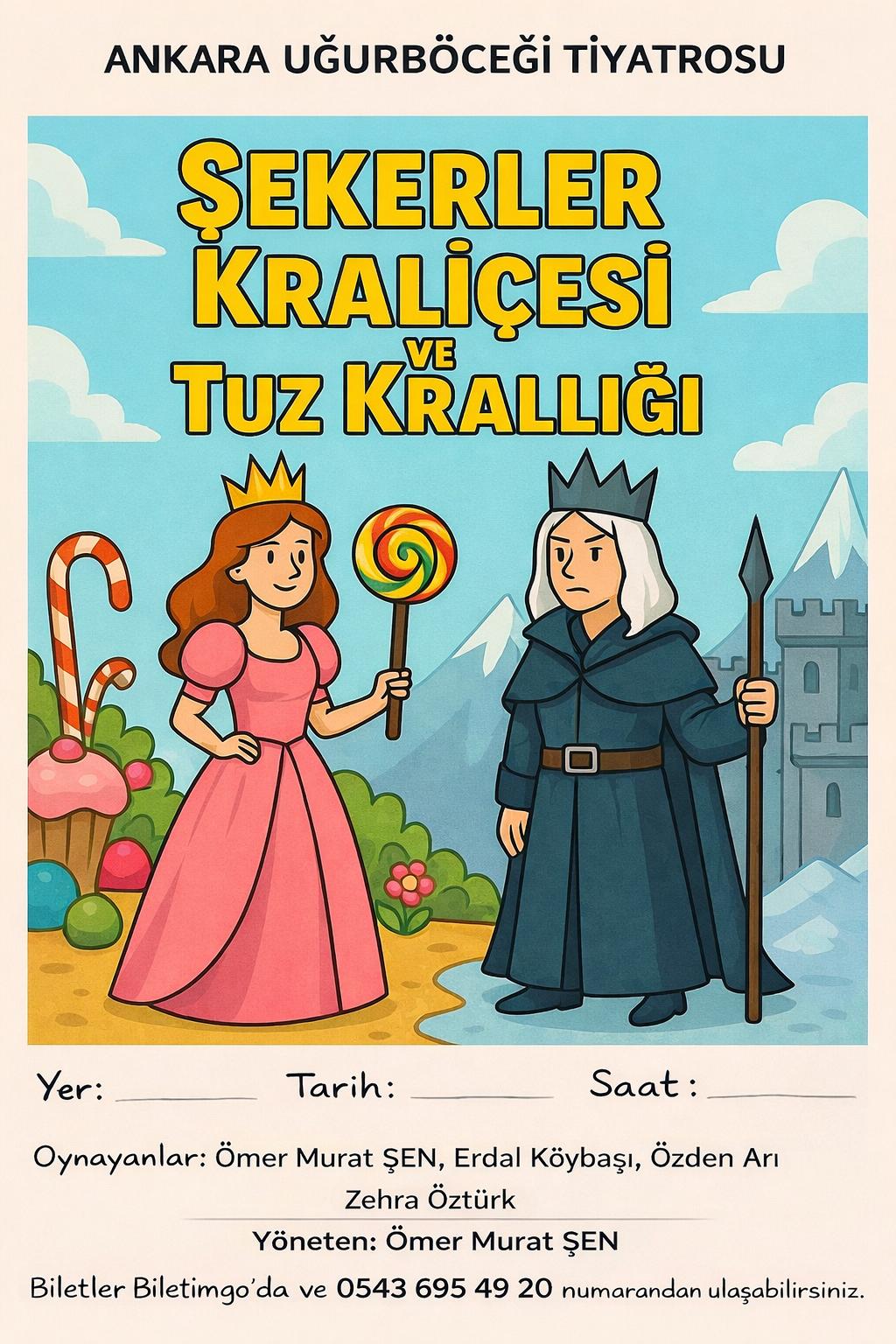 Şekerler Kraliçesi ve Tuz Krallığı - Çocuk Tiyatrosu