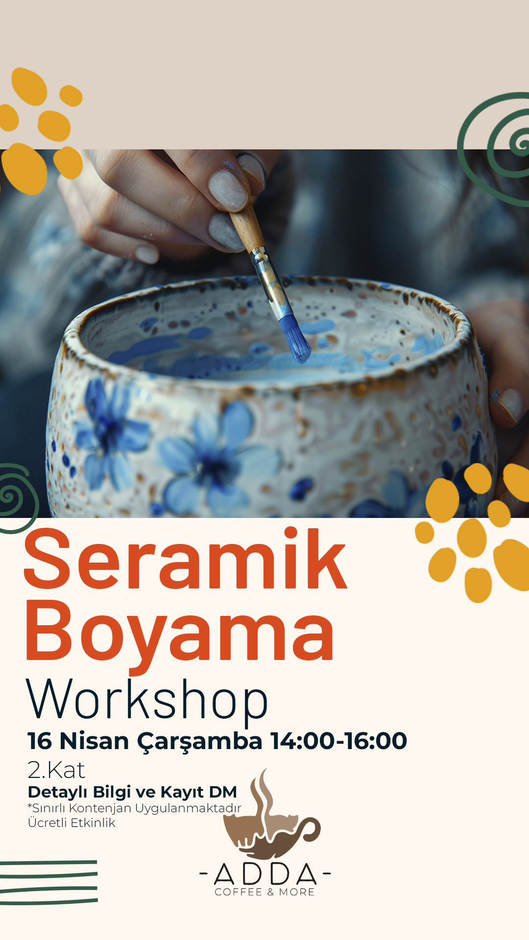 Seramik Boyama Workshop