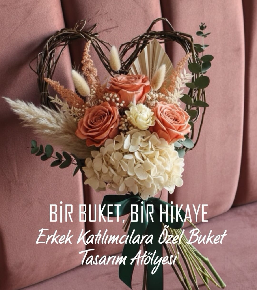 Sevgililer Günü Buket tasarım atölyesi Akşam Grubu