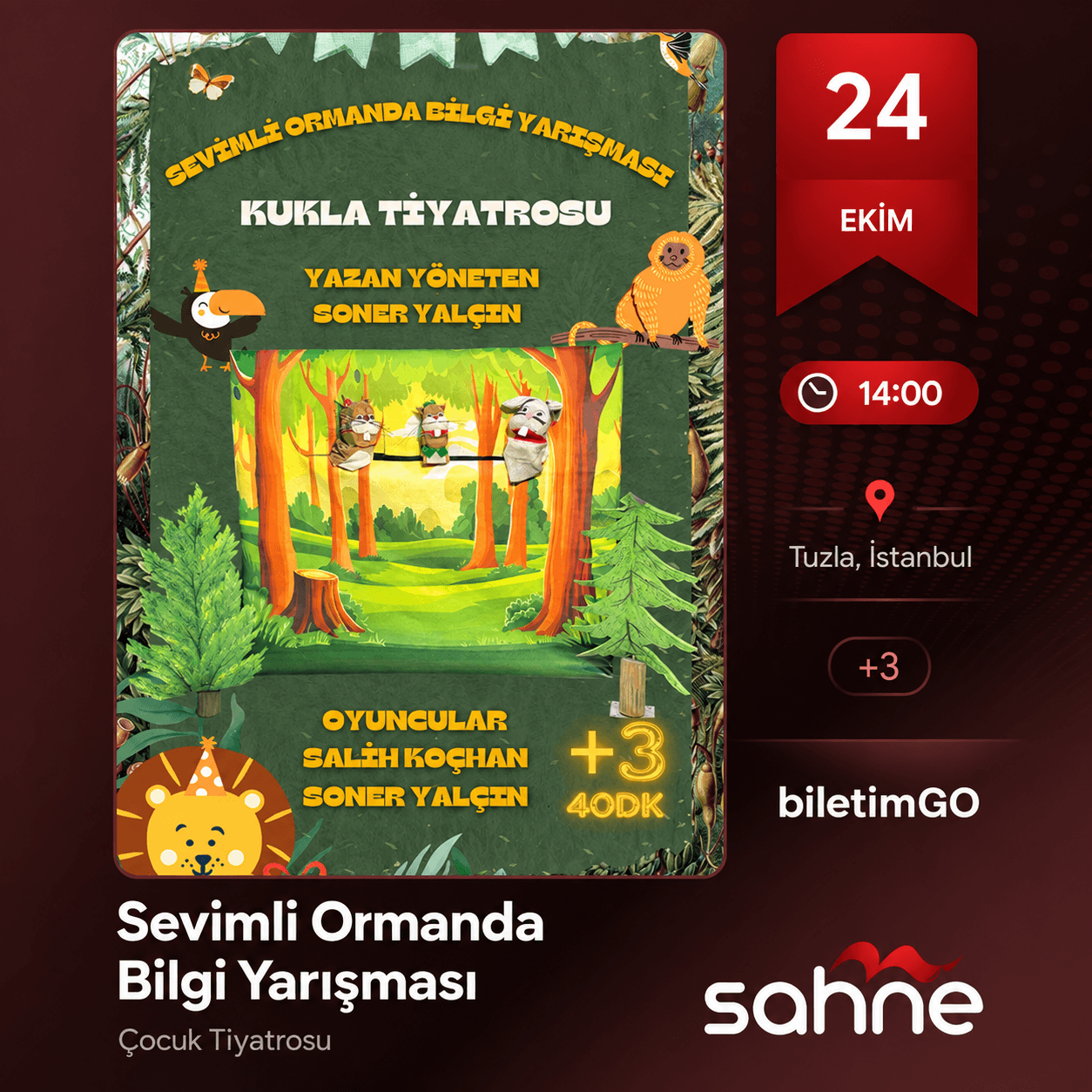 Sevimli Ormanda Bilgi Yarışması