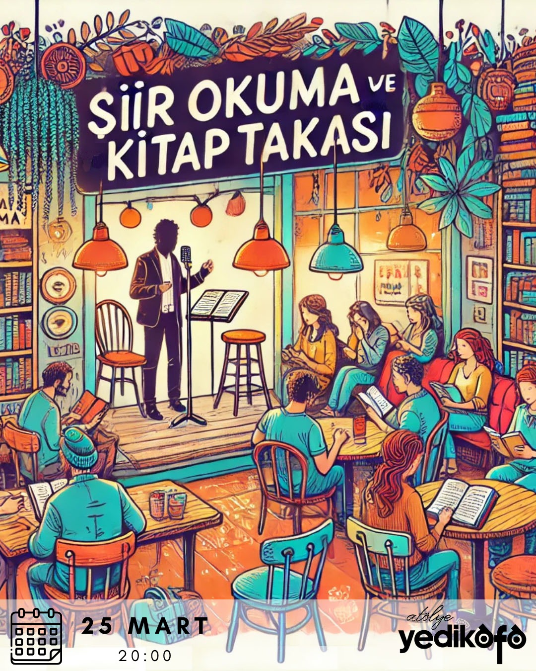Şiir Okuma ve Kitap Takas Gecesi