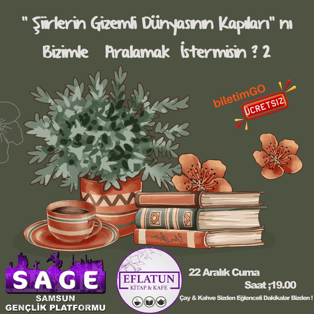 ‘’Şiirlerin Gizemli Dünyasının Kapıları’’ nı Bizimle Aralamak İster misin? 2