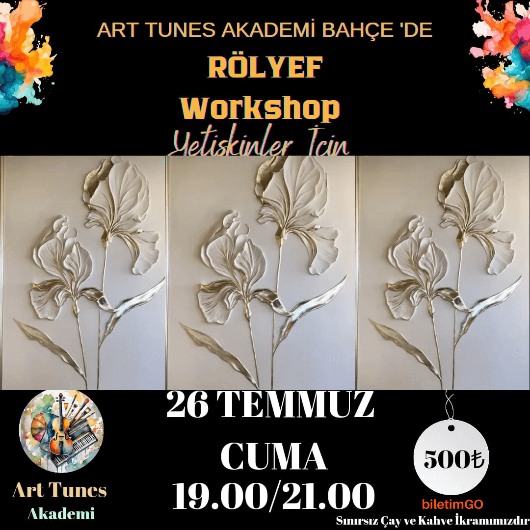 Sınırsız Çay ve Kahve Eşliğinde Rölyef Workshop
