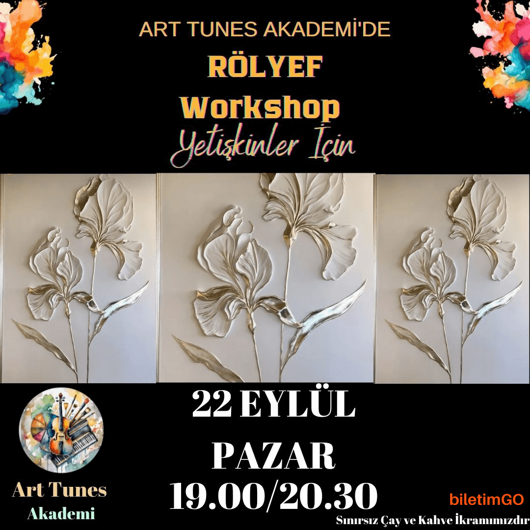 Sınırsız Çay ve Kahve Eşliğinde Rölyef Workshop
