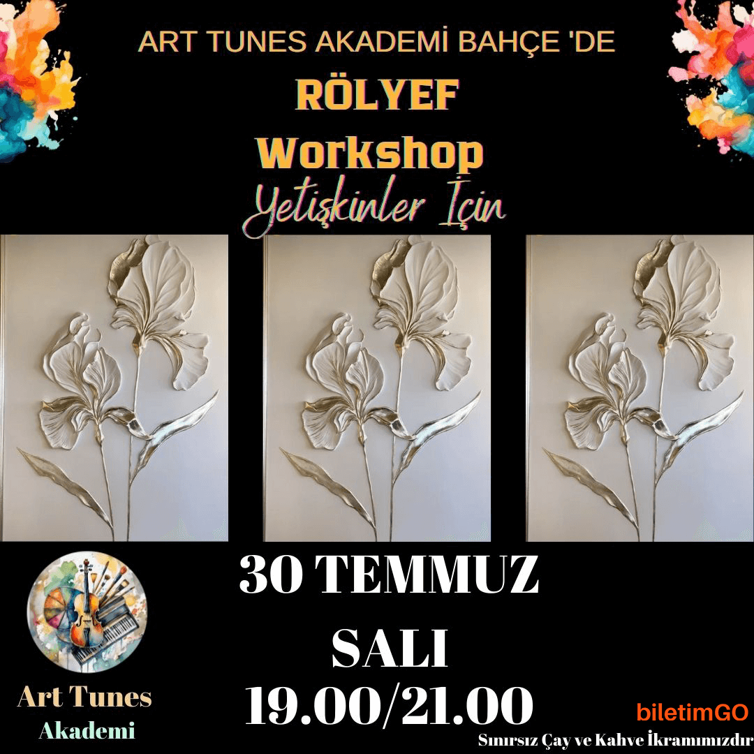 Sınırsız Çay ve Kahve Eşliğinde Rölyef Workshop