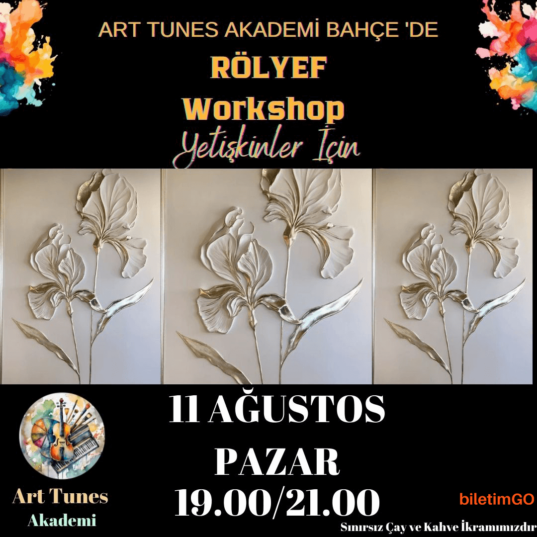 Sınırsız Çay ve Kahve Eşliğinde Rölyef Workshop