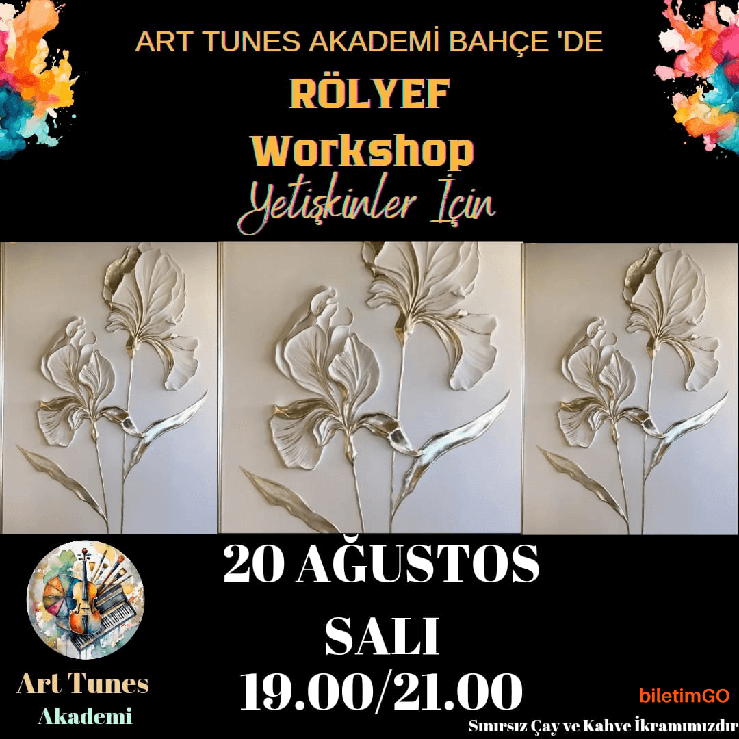 Sınırsız Çay ve Kahve Eşliğinde Rölyef Workshop
