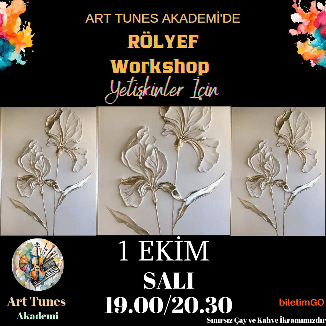 Sınırsız Çay ve Kahve Eşliğinde Rölyef Workshop
