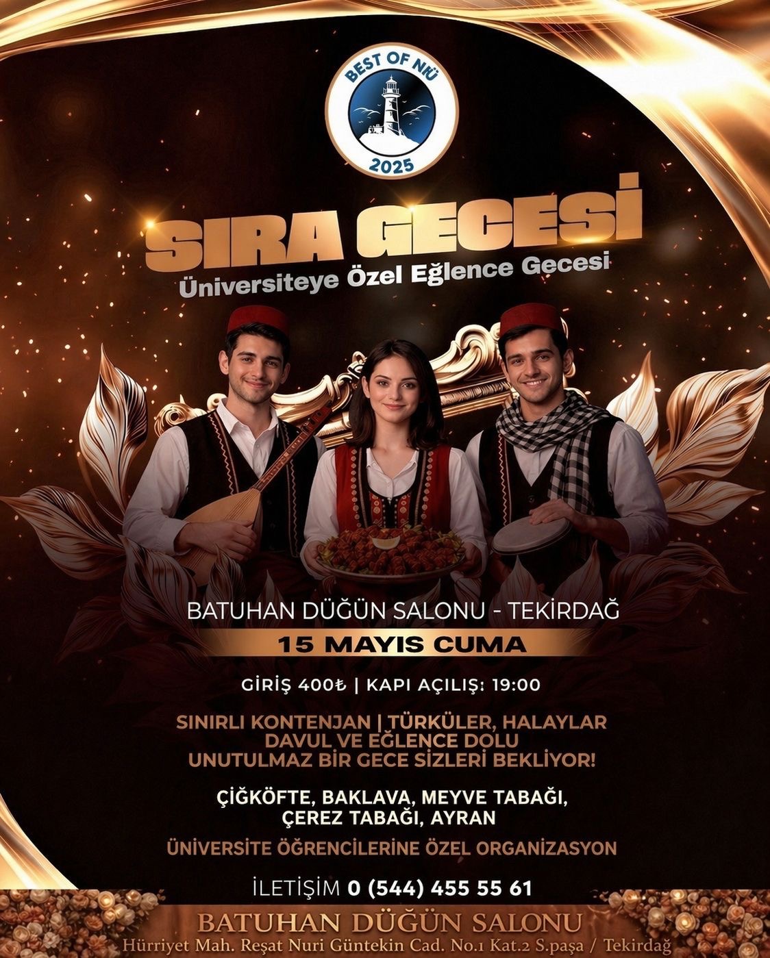 SIRA GECESİ - NKÜ