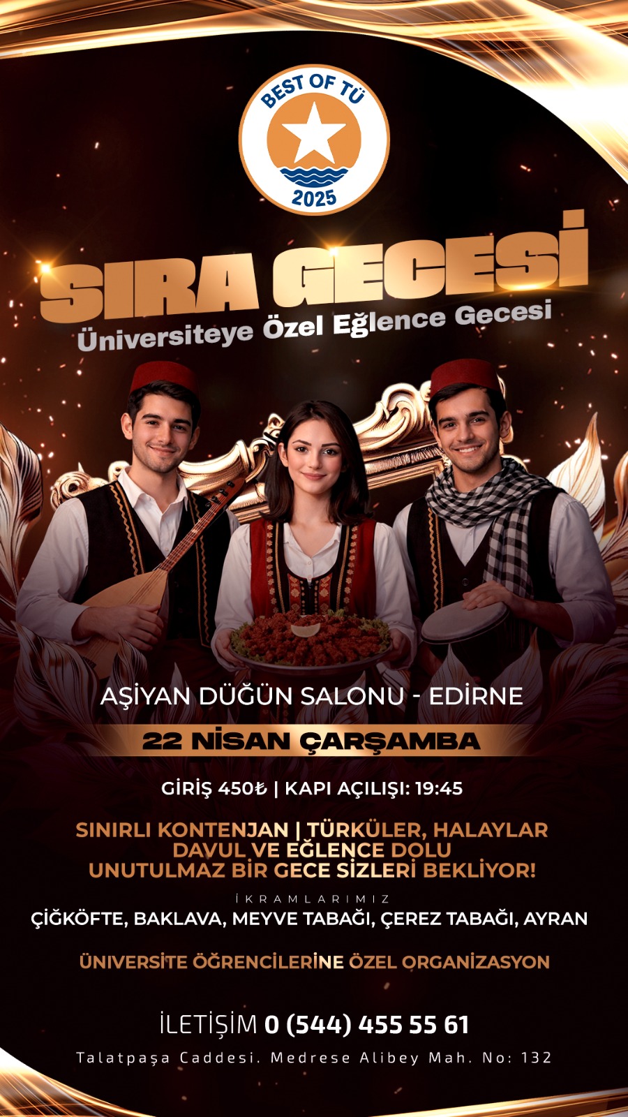 SIRA GECESİ ( Trakya üni )