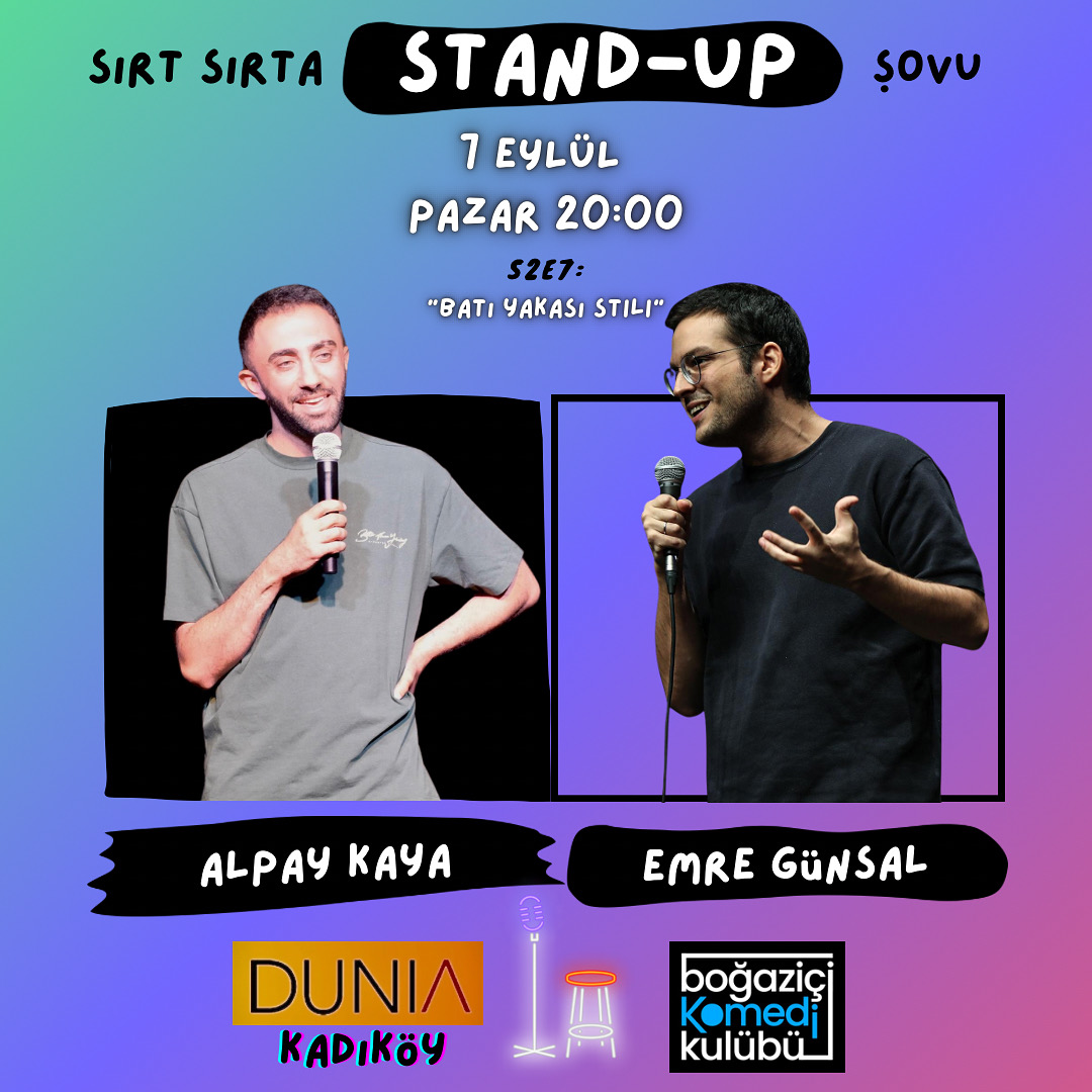 Sırt Sırta Stand-up: Alpay Kaya & Emre Günsal