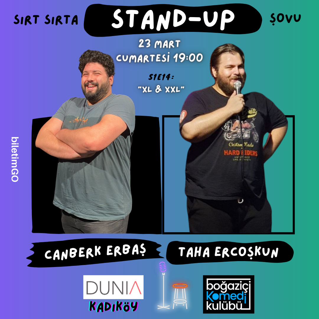 Sırt Sırta Stand-up: Canberk Erbaş & Taha Ercoşkun