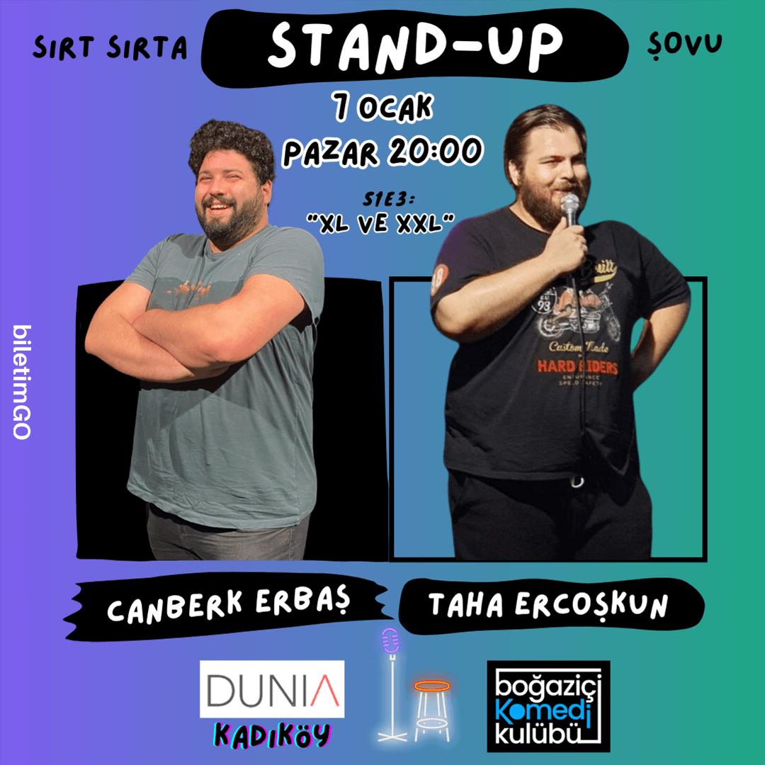 Sırt Sırta Stand-up: Canberk Erbaş & Taha Ercoşkun