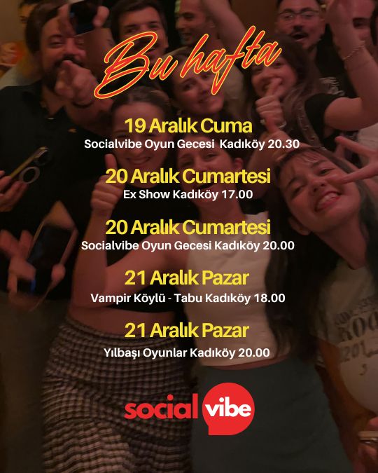 Socialvibe Oyun Gecesi