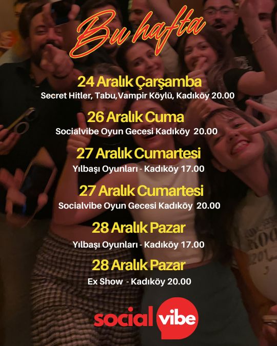 Socialvibe Oyun Gecesi