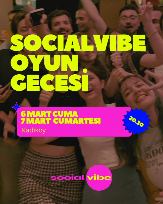 Social Vibe Oyun Gecesi