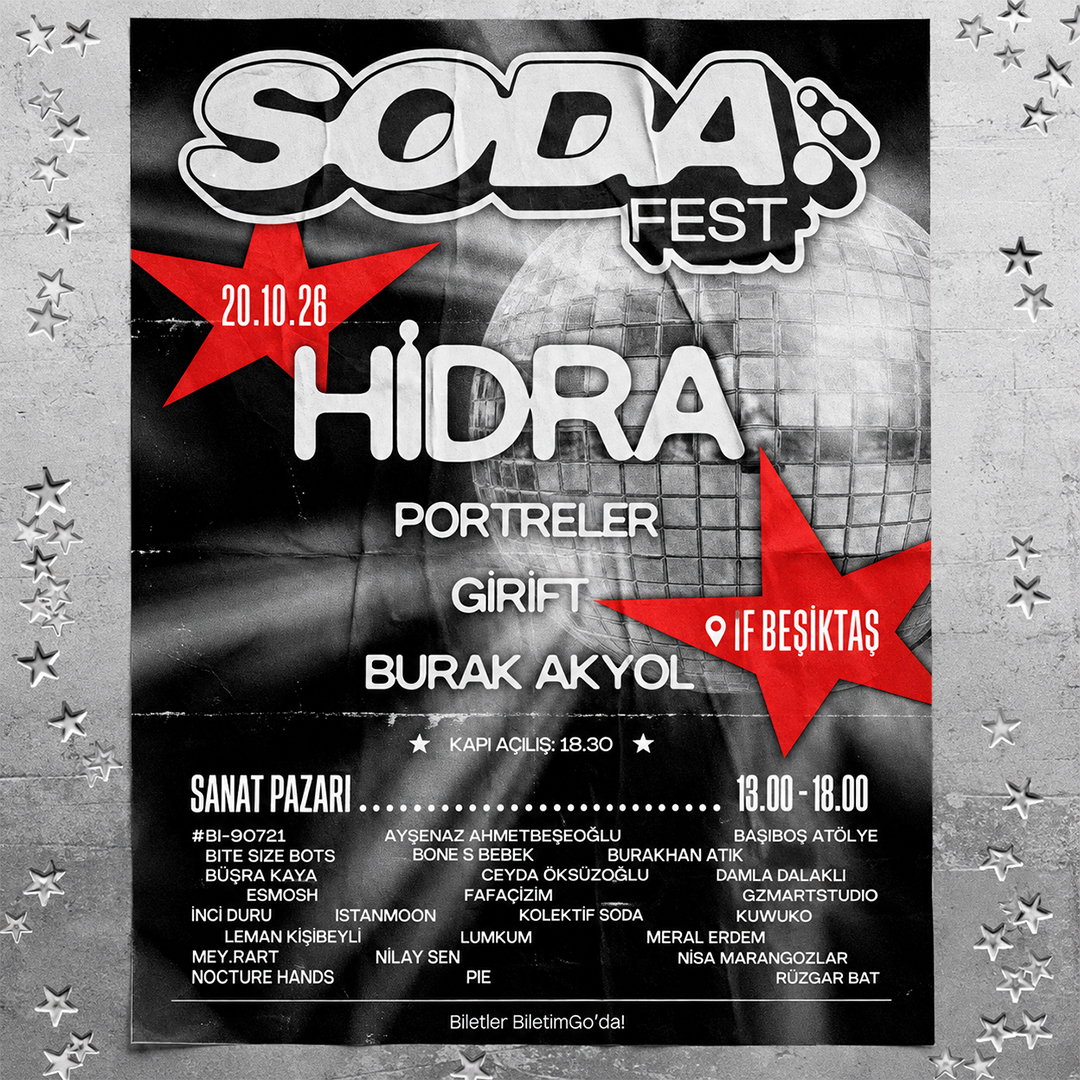 SODA FEST HİDRA KONSERİ W/PORTRELER, GİRİFT, BURAK AKYOL