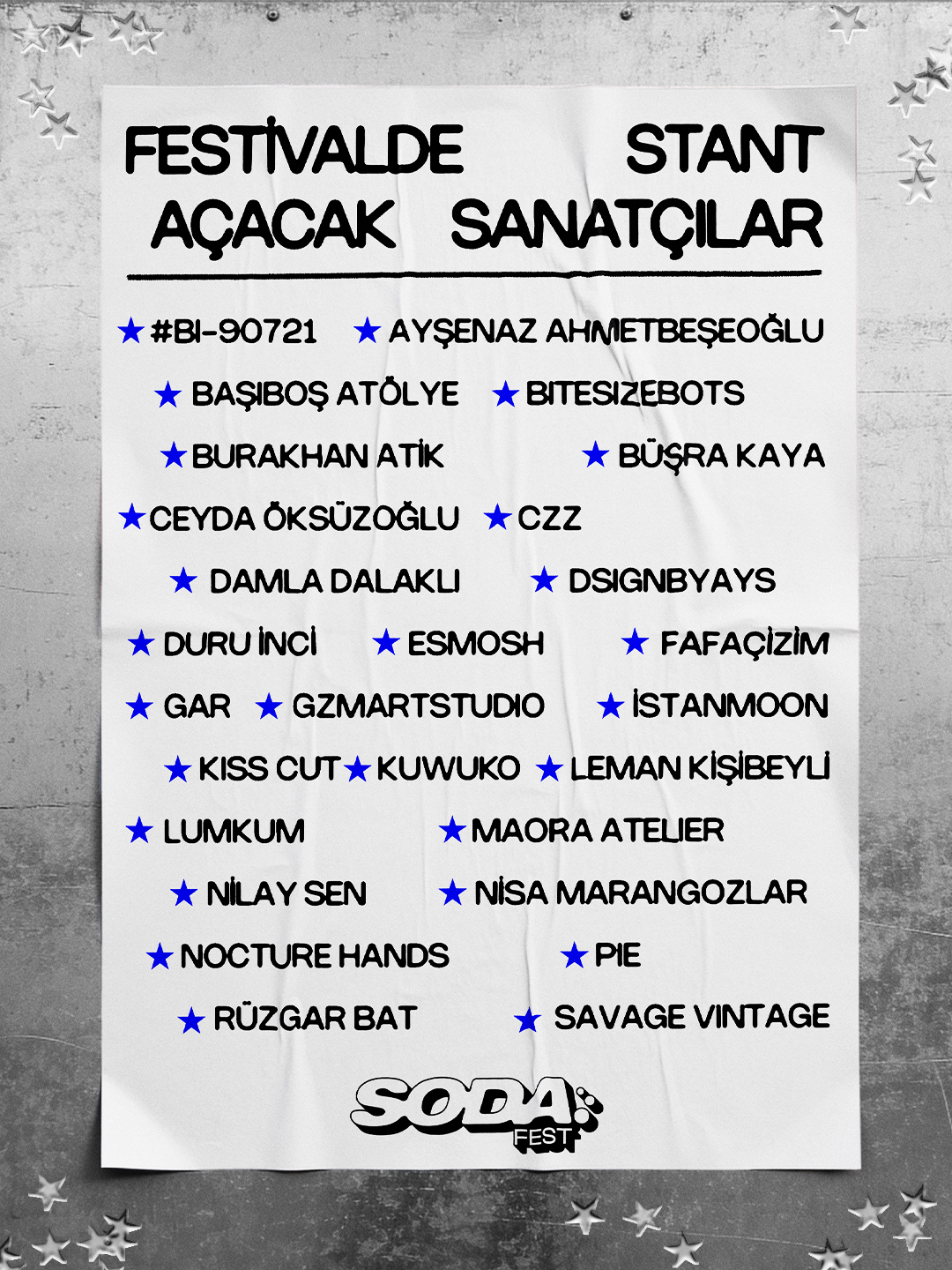SODA FEST SANAT PAZARI - ÜCRETSİZ