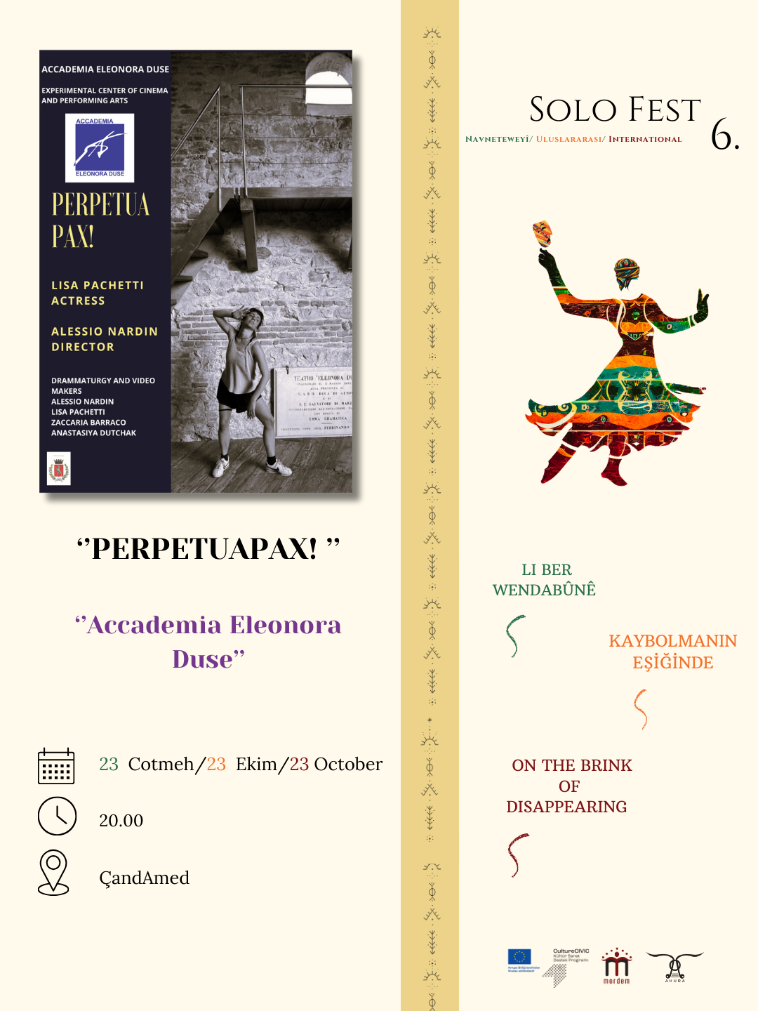''SoloFest6'' ‘’PerpetuaPax!’’