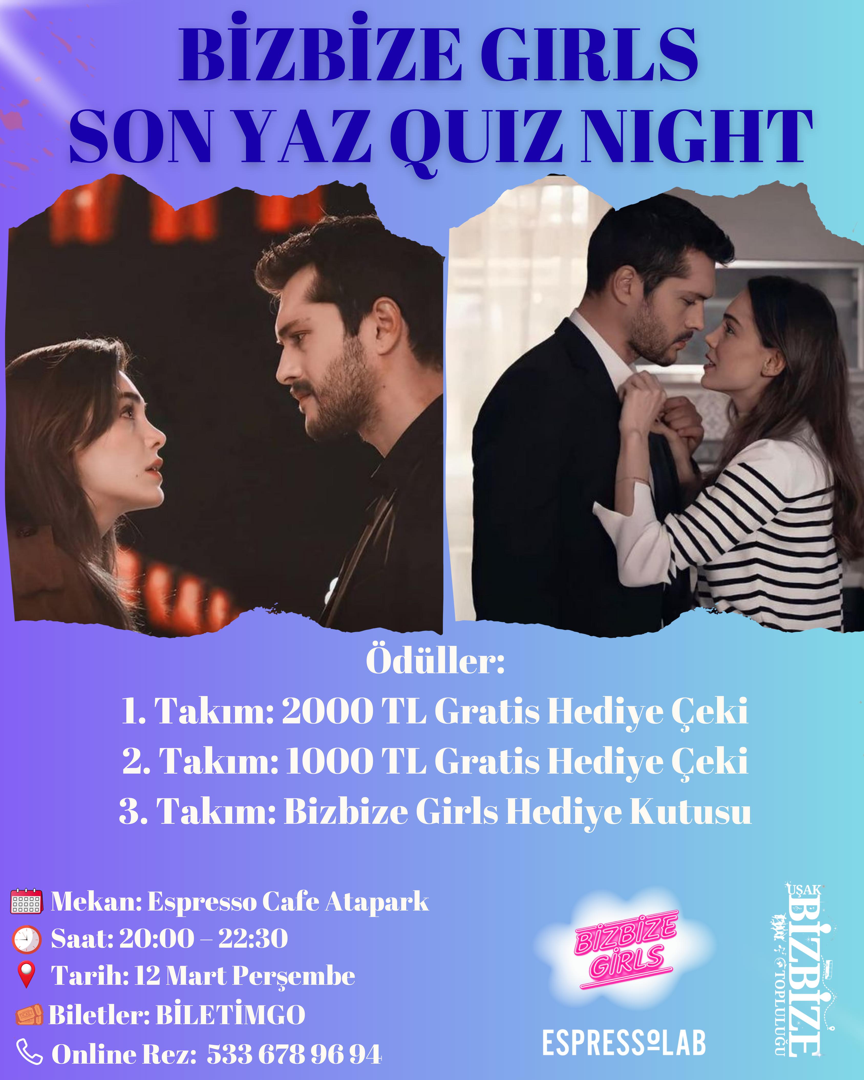 SON YAZ QUIZ NIGHT