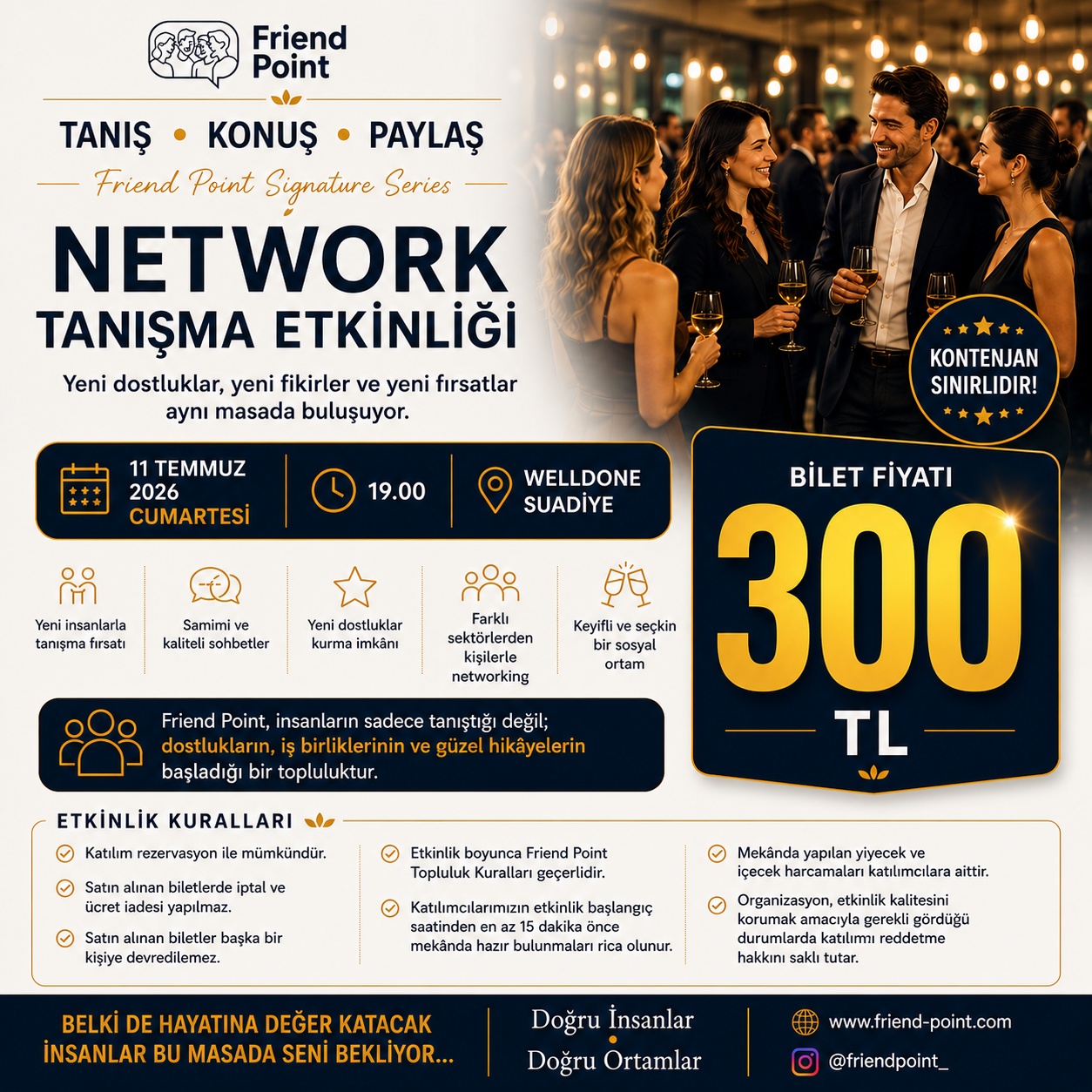 Sosyal Buluşma, Yeni İnsanlarla Tanışma Etkinliği